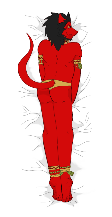 ohgoditsafurry:  And like that it’s finished! Plus does anyone know where I contact Artdecade? Knowing he’s selling body pillows of one his OC’s I’d like to know how to set up a body pillow print and what not, assuming he knows.