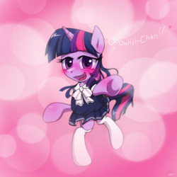 thepinkling:  HI!HI!HI! Twilight would make