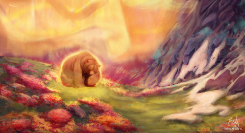 glimpenart:Hey guys! Finally, I finished my Brother Bear scene. This is a very special piece for me.