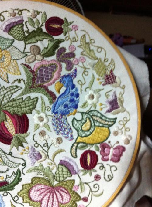 madilayn:mrs-eviltedi:madilayn:I realised I had never posted these.  This is a piece of crewelwork e