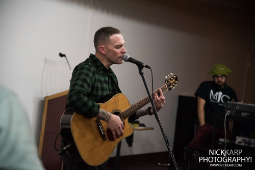 Vinnie Caruana at Hunt Student Union in Oneonta, NY on 12/12/16.www.nickkarp.com