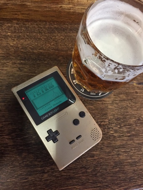 Tetris and a pint