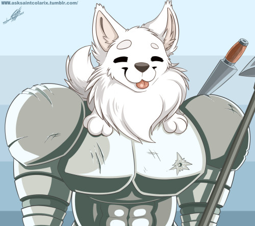 asksaintcolarix:  Such greater dog    Much fluff   