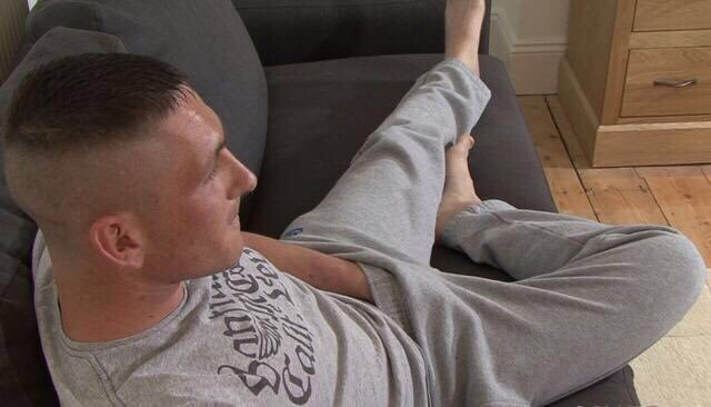 adjustmer:  My friends flatmate keeps his hand down his pants all day long.