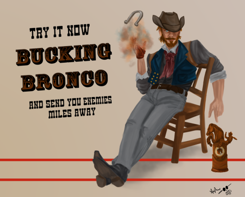 Bucking BroncoArt by Arthur Miglionniwww.behance.net/MiglionniArthur