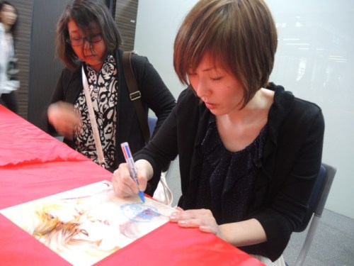 justfujoshi:   Madarame Hiro autograph session in taiwan  