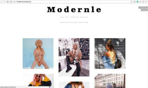 Check out this modern fashion blog! @ Modernle! Want this? Send me “Puppy” for a promo to 41k!