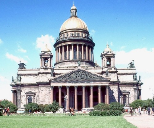 St. Isaac’s Cathedral, Leningrad (now St. Petersburg), USSR (now Russia), 1976.(Исаакиевский собор, 