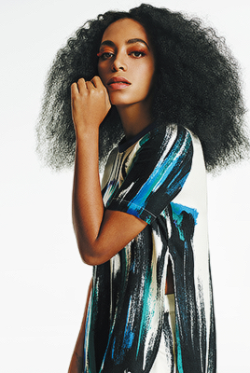 dominicandeathtrap:   black—lamb:   jessicaisgray:  Solange | Spring/Summer 2015 campaign for Elevenparis   yes  
