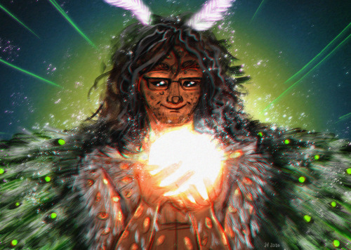 Octo-ber 2020 Day 15: MothIt is actually TMA moth!jon fanart in disguise (proper version here) bc I 