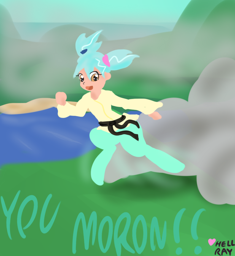 heyhellray:  First shot at Satyr and lineless art. Speedy thing I did before bed