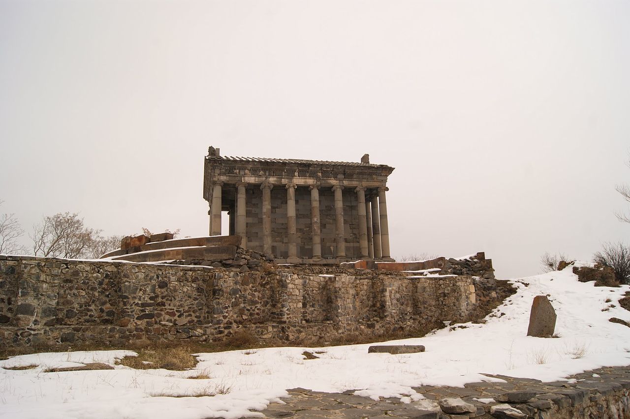 historyfilia:  Temple of Garni, Armenia  The structure was probably built by king Tiridates