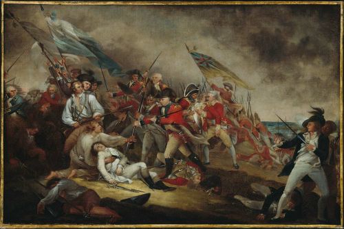 The Death of General Warren at the Battle of Bunker’s Hill, June 17, 1775, by John Trumbull