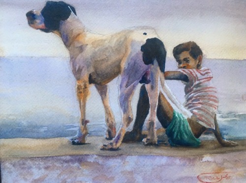 Congratulations to Watts’s student Roberto Jaramillo for Third Place in the San Diego Watercolor Soc