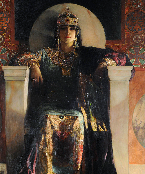 marcuscrassus:Benjamin Constant - Empress Theodora (1887)