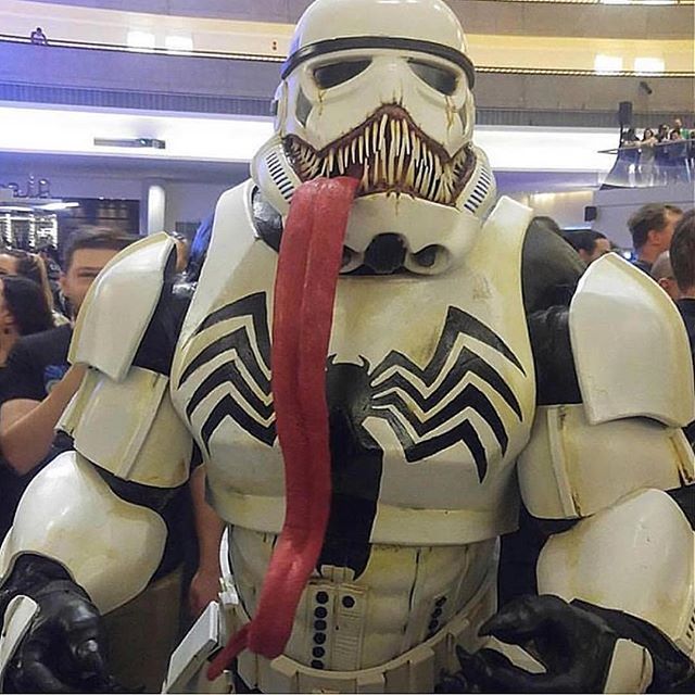 NoMoreMutants on Tumblr: Hands Down The Best Anti-Venom Cosplay! By  @dmartinpac Key Film Dates:: Marvel - Black Panther: Feb 16, 2018 - The  Avengers:...