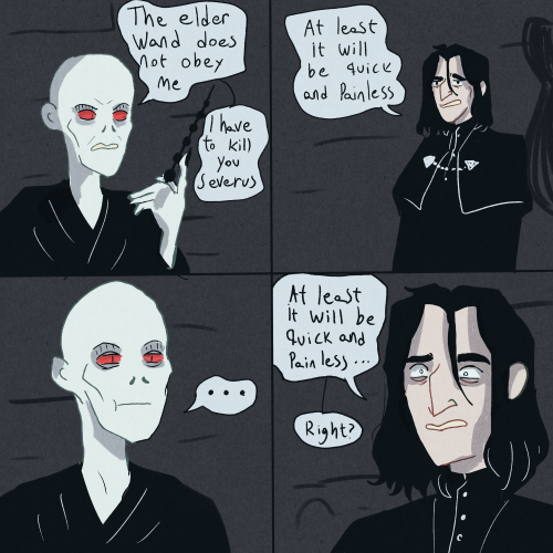 kald-dal-art:Guess Snape really did live up the Nickname “The Half-blood prince” at