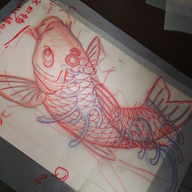 タトゥー デザイン 下絵 刺青 デザイン 下絵 鯉 東京 タトゥースタジオ 吉祥寺 Redbunnytattoo タトゥー デザイン 下絵 刺青 デザイン 下絵 鯉 東京 タトゥースタジオ 吉祥寺 Redbunnytattoo