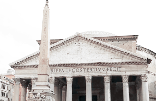 carnahanevie:Located in Rome, Italy the Pantheon is one of the most famous temples built in Rome, kn