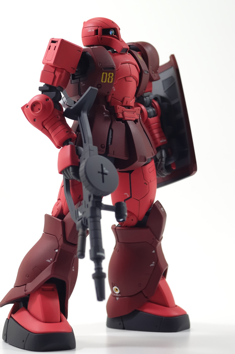 aniplamo:  1/144 HG Zaku 1 Char Aznable Customby kenta0824