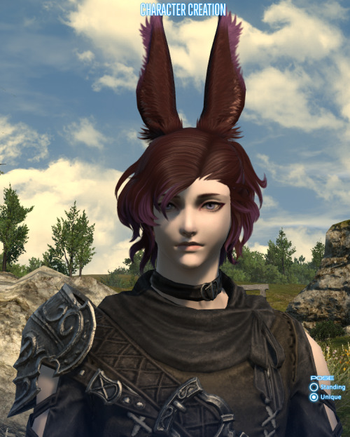 Raelta Lacaille, my new viera design to tide me over while I try to remember how to draw again and w