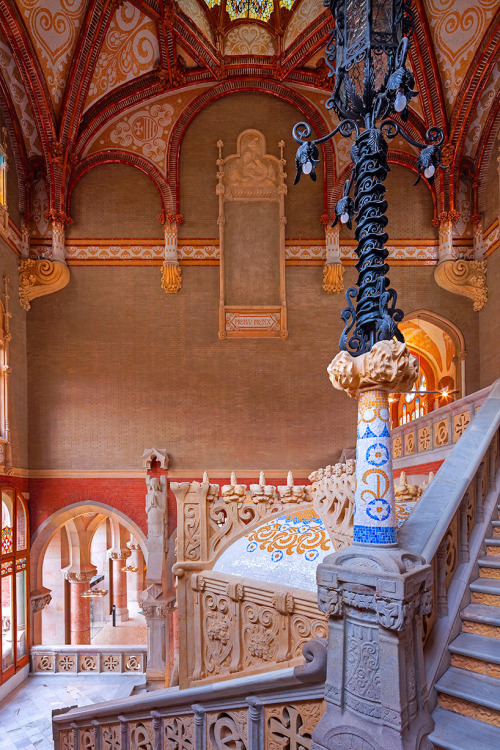 Porn Pics travelingcolors:  Sant Pau Hospital, Barcelona