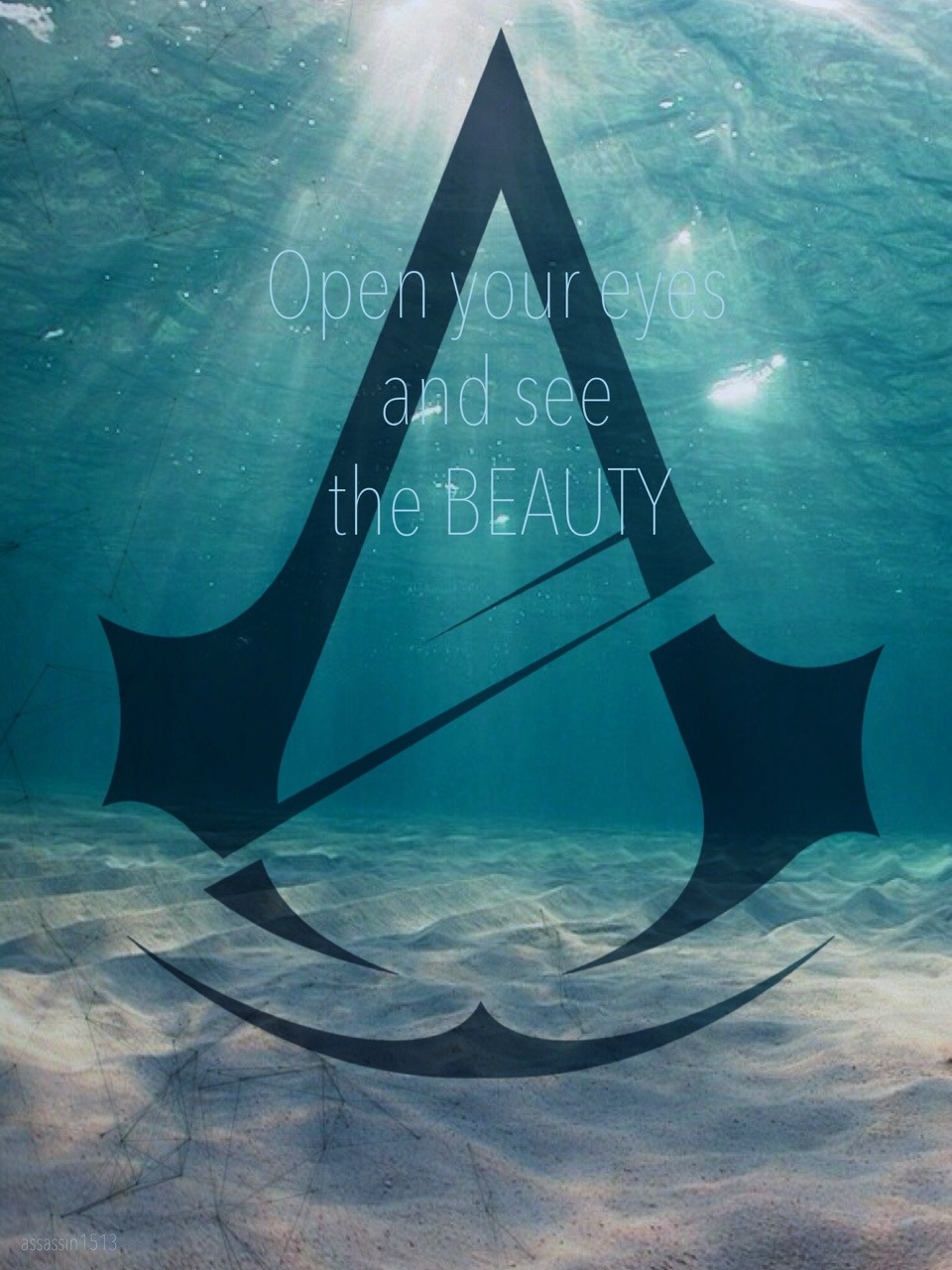 assassin1513:  Open your eyes and you see the true! Picture made by me :) 