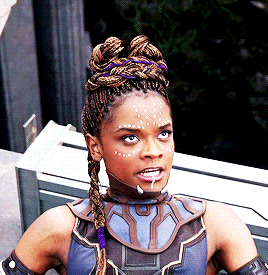 summers-buffy:Shuri’s hairstyles in Black Panther