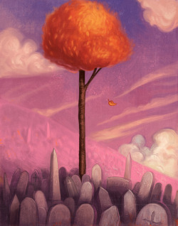 fuckyeahillustrativeart:  Tree Of Life by Jake Giddens Tumblr