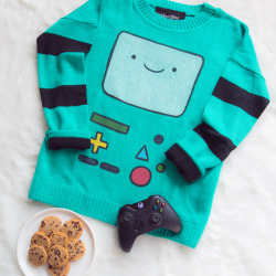 Weekend made. BMO sweater available here