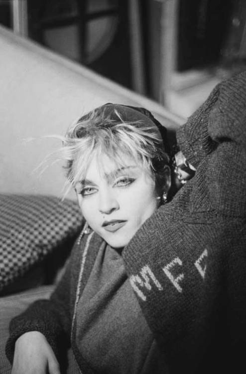 twixnmix:    Madonna photographed by Peter Noble, 1982.