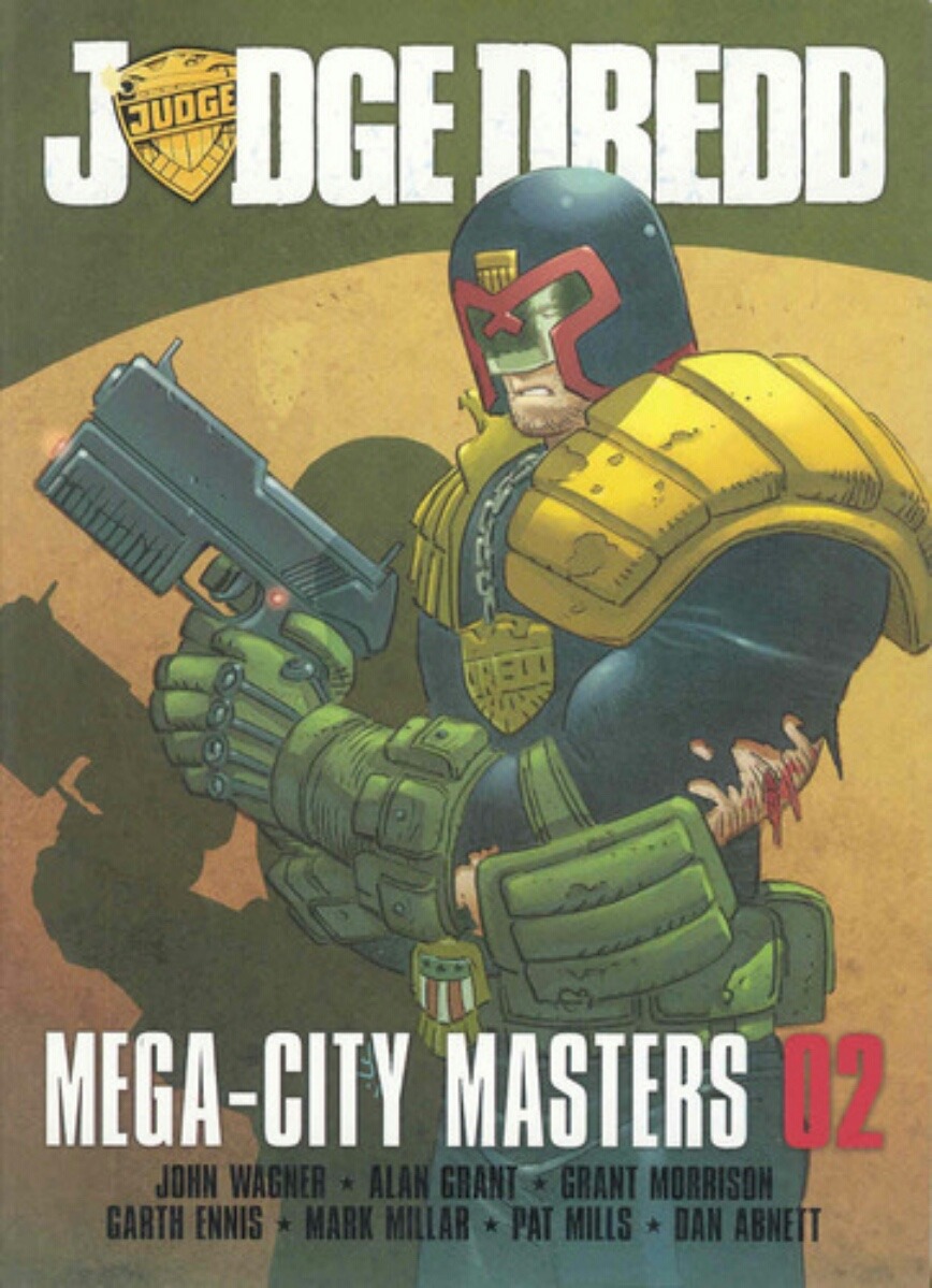 ungoliantschilde:  the Judge Dredd: Mega-City Masters 02 TPB Cover art was penciled