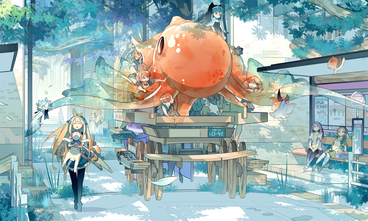 theartofanimation:  Sasimin  -   https://twitter.com/sasimin  -  http://www003.upp.so-net.ne.jp/cowbell