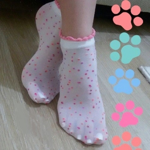 feetmania:Cute princess ankle socks <3