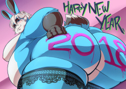 mangolynx:Just a quick thing to celebrate new year’s. Maybe tomorrow I’ll draw a proper thing! :)