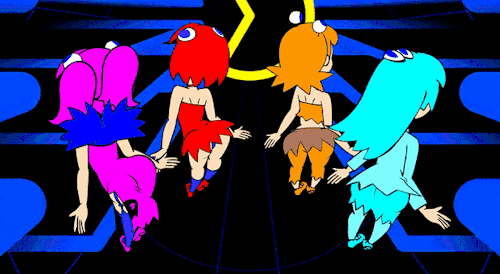 ninsegado91: hentaioverl0ad:  Gifs of minus8′s Pac-man Ghosts animation, because why not?  Really love their design 