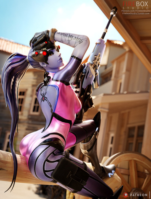 fireboxstudio:My PatreonSofter posed nudes commissions with the wonderful Widowmaker. Patrons had ac