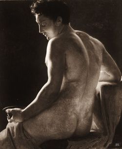 Male nude. 1819. Sebastien Louis Wilhelm