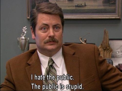 Ron Swanson and I are perfect for each other