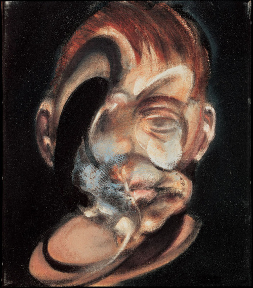 mybluewindow:Francis Bacon - “Self-Portrait”, 1973