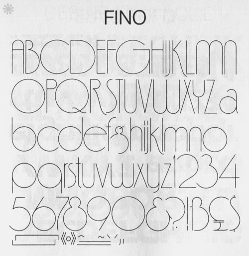 Fun & Funky 70′s Fonts Part 3From the 1979 Letraset CatalogPart 1 (x)Part 2 (x)