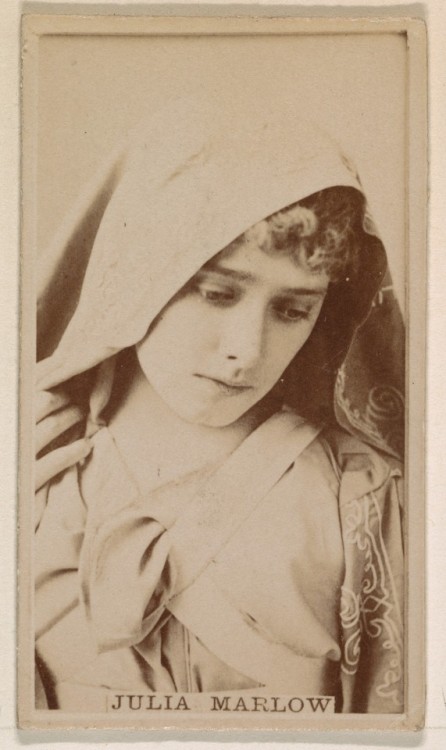 Selections from the Actresses series (N245) issued by Kinney Brothers to promote Sweet Caporal Cigar