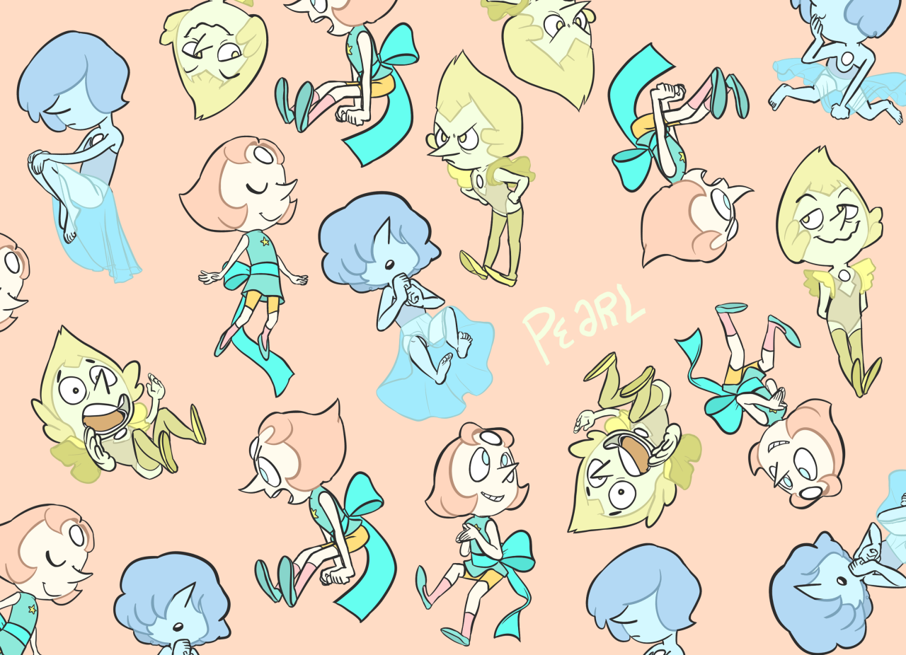 three-legged-cow:  My heart isnt big enough for all these Pearls (+desktop cause