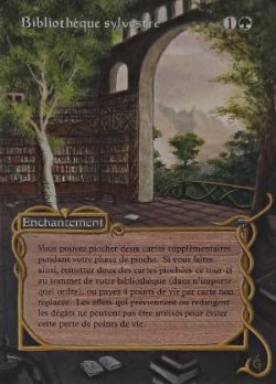 Mtgalterations:  Sylvan Library By Morgege  Wow, That&Amp;Rsquo;S A Gorgeous Alter!
