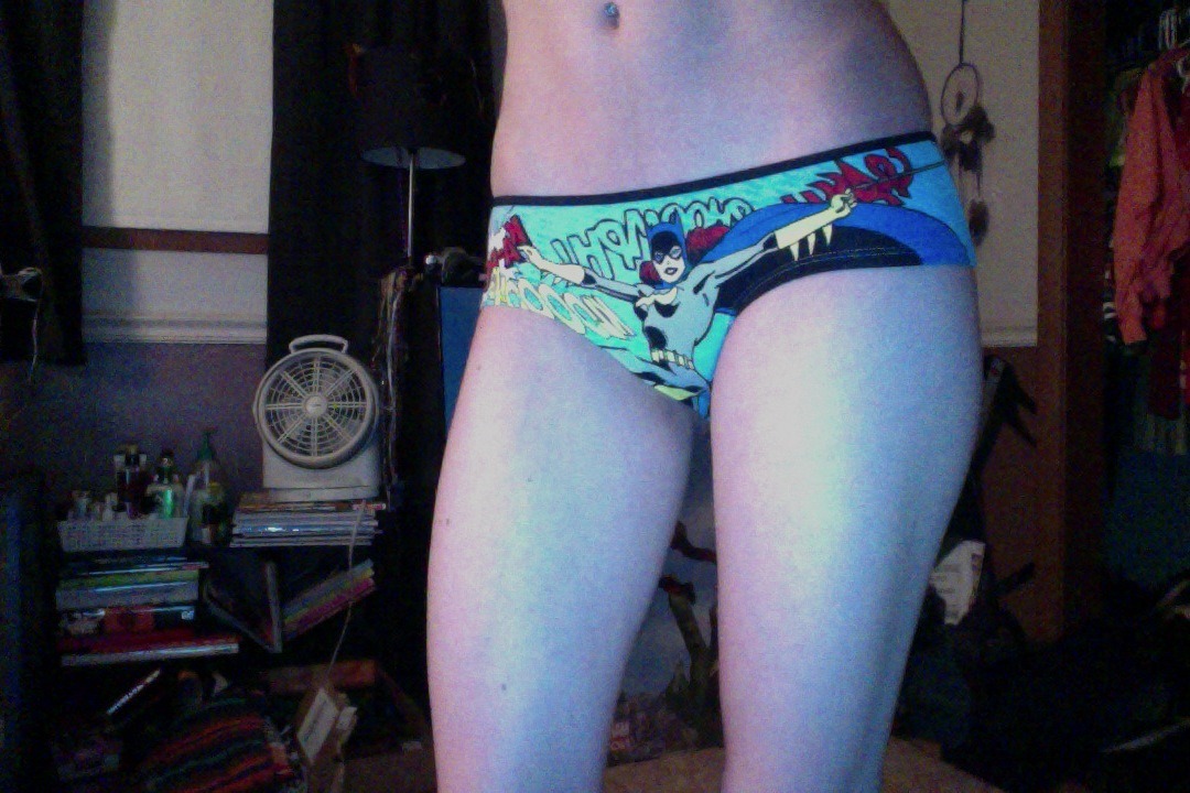 dancingnkd:  Shout out to Target for hooking me up with these kick ass undies. 