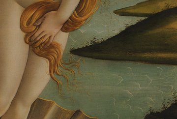 Detail from Botticelli’s Venus