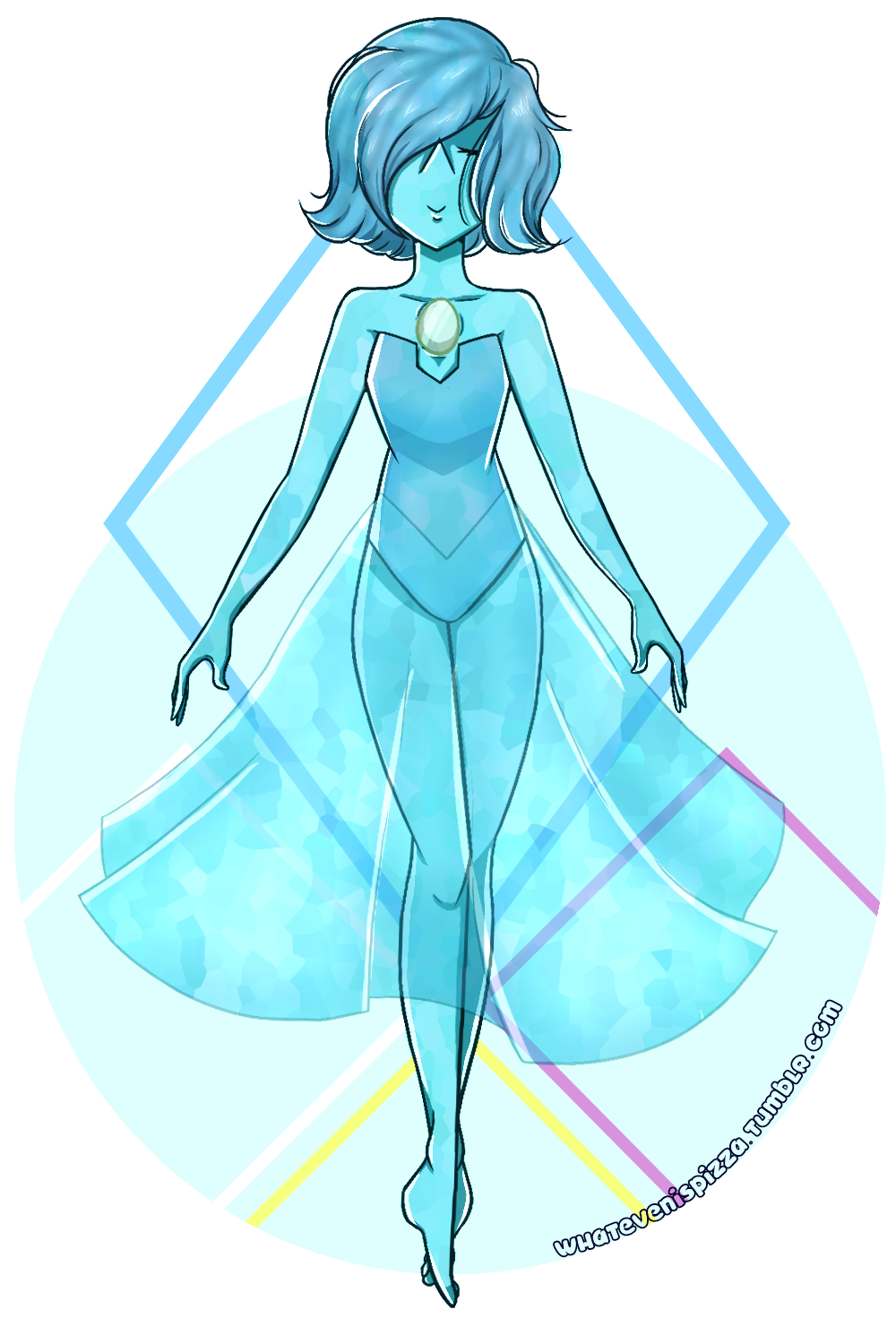 whatevenispizza:   Blue Diamond’s Pearl from “The Answer’ episode. I find