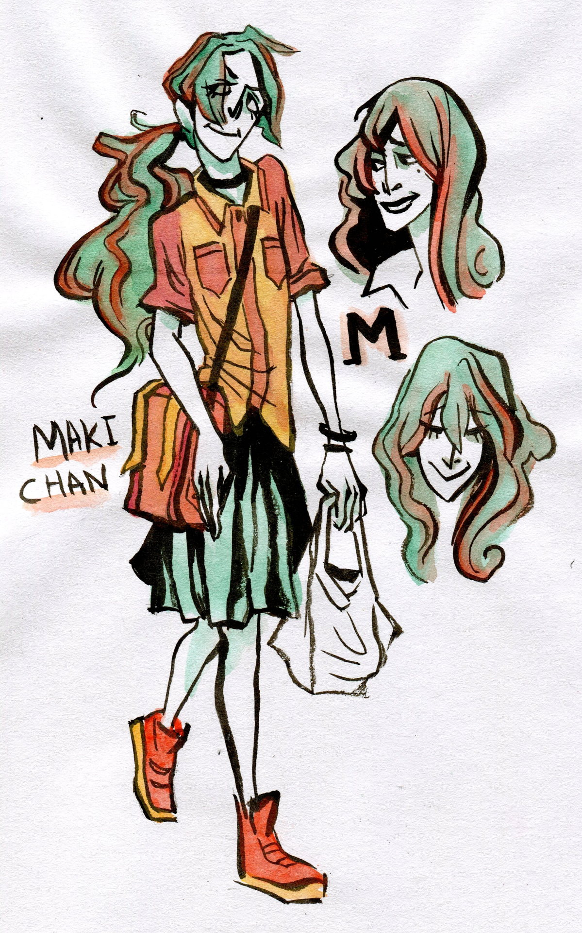 ironnatalia:  Inktober continuation: Makishima because he is my absolute fav character