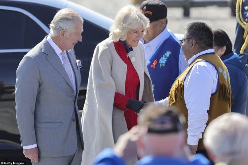 The Prince of Wales and The Duchess of Cornwall visit the Ceremonial Circle and Dettah, Yellowknife,