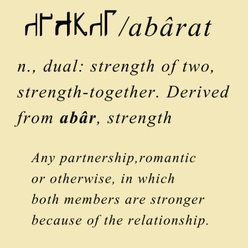 beruthielthequeen:Your Adunaic Word Of the Day: Abârat